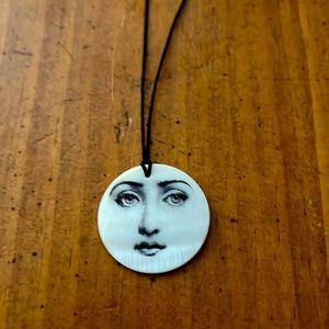 Beautiful Girl Face Necklace